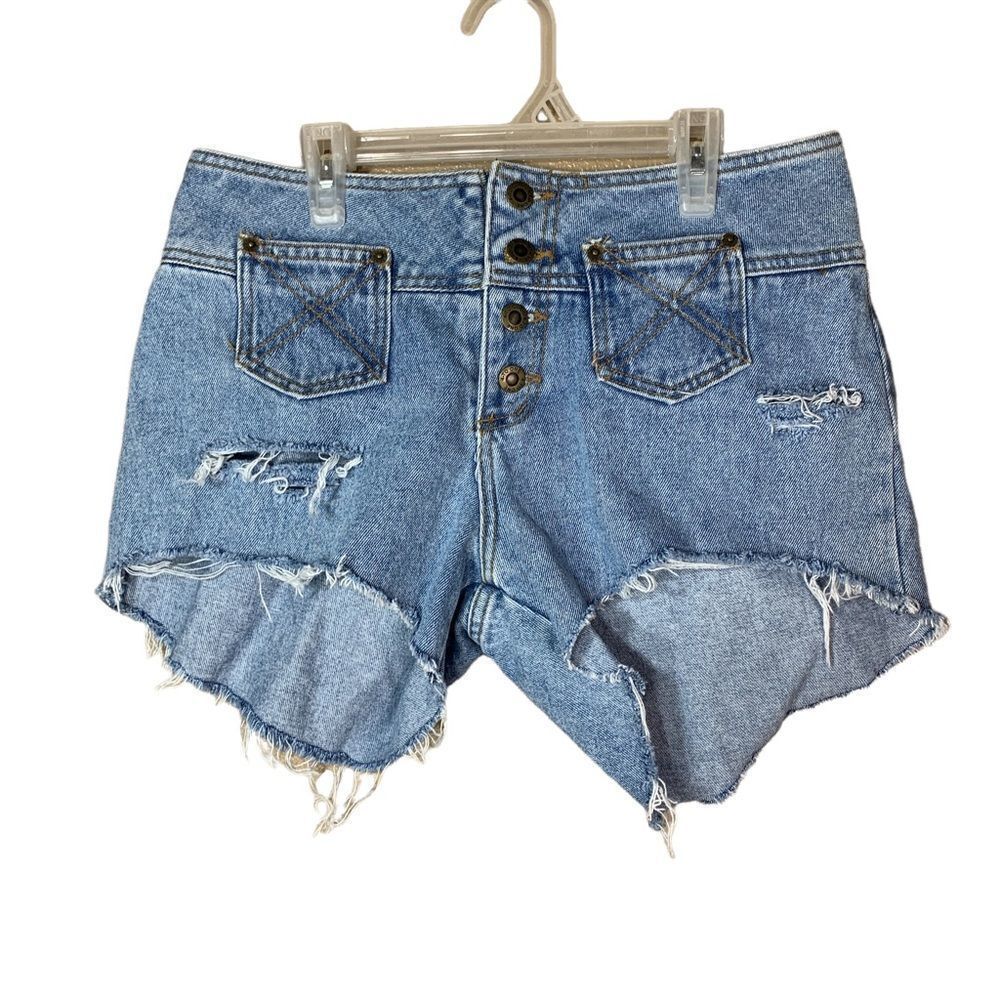 Vintage Four To One America jean distressed shorts‎